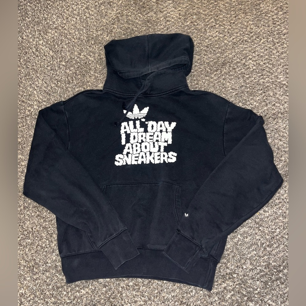 Adidas Originals All Day I Dream About Sneakers Hoodie Black